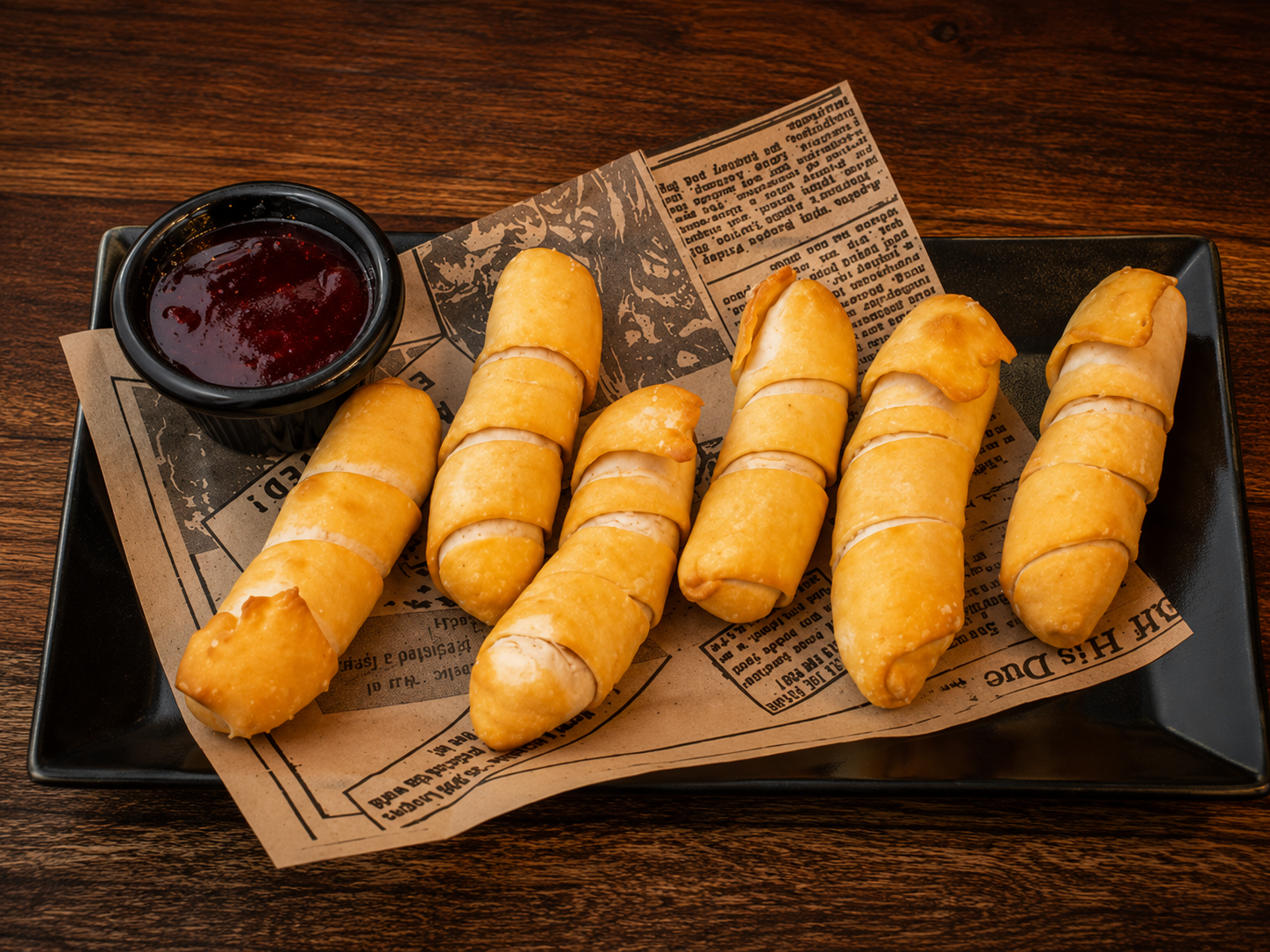 Tequeños de queso (6 unidades)